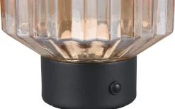 Lord Bordslampa LED matt svart/bärnstensfärgad uppladdningsbar