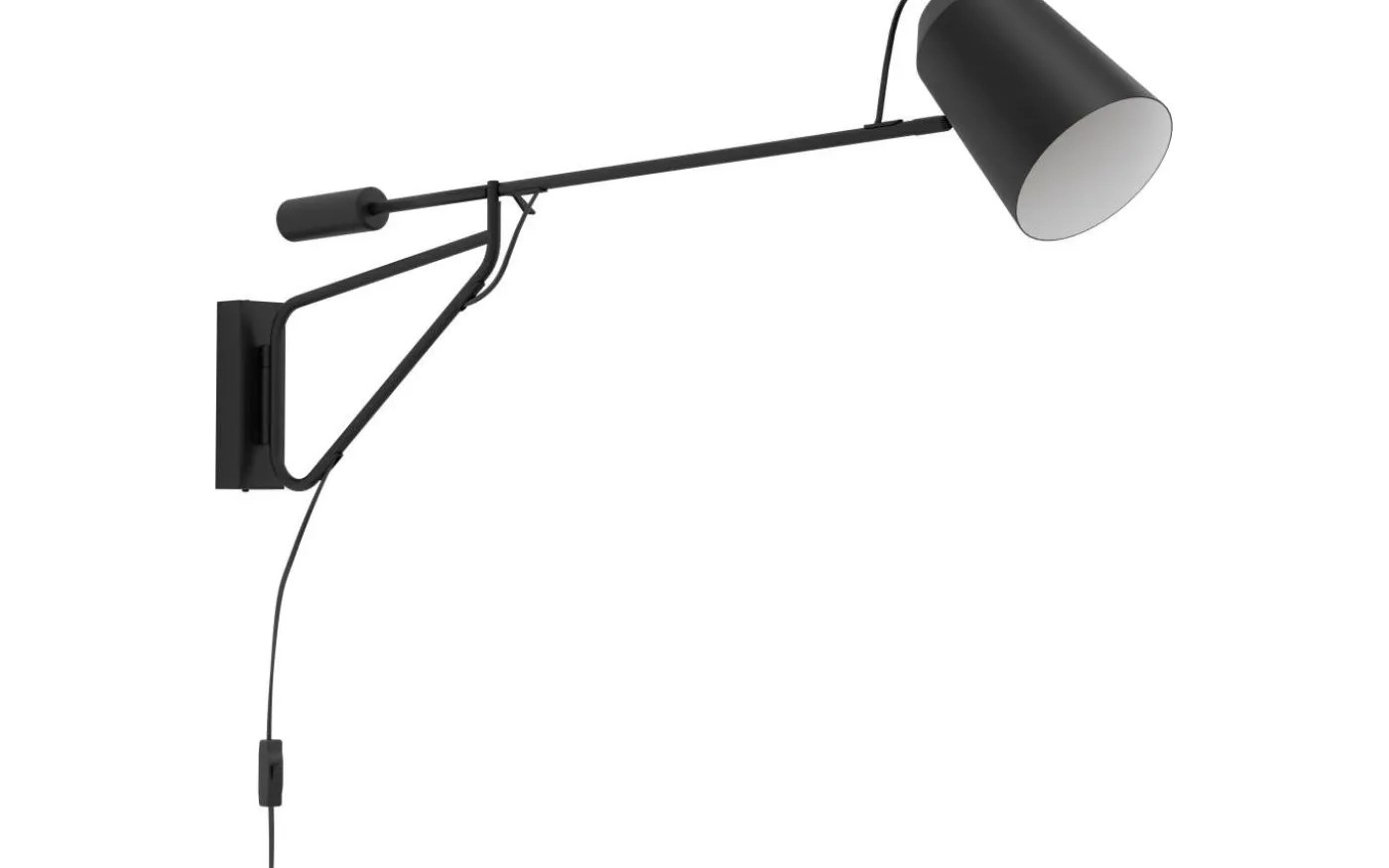 Loreto 1 Vägglampa Svart