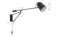 Loreto 1 Vägglampa Svart