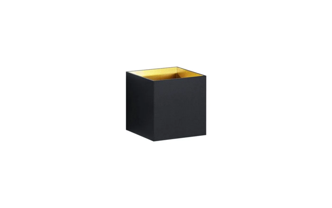 Louis Vägglampa LED matt svart/guld