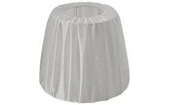 Louren Plisserad Lampskärm Ø17cm Vit