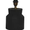 Lucien Lampfot 28cm Antik Svart