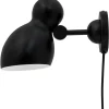 Ludo Vägglampa Svart