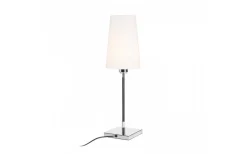 Lulu Bordslampa 59cm Vit/Krom