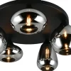 Lumina Plafond 5xE14 förkromad