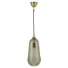 Luna Fönsterlampa 19cm Borstad Mässing/Rök