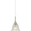Luna Fönsterlampa 13,5cm Klar/Satinnickel