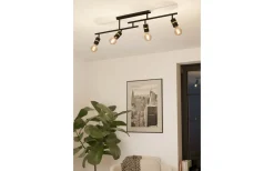 Lurone Plafond 100cm Svart