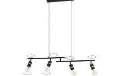 Lurone Taklampa 100cm Svart