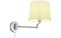 Lyon Vägglampa E27 borstat stål