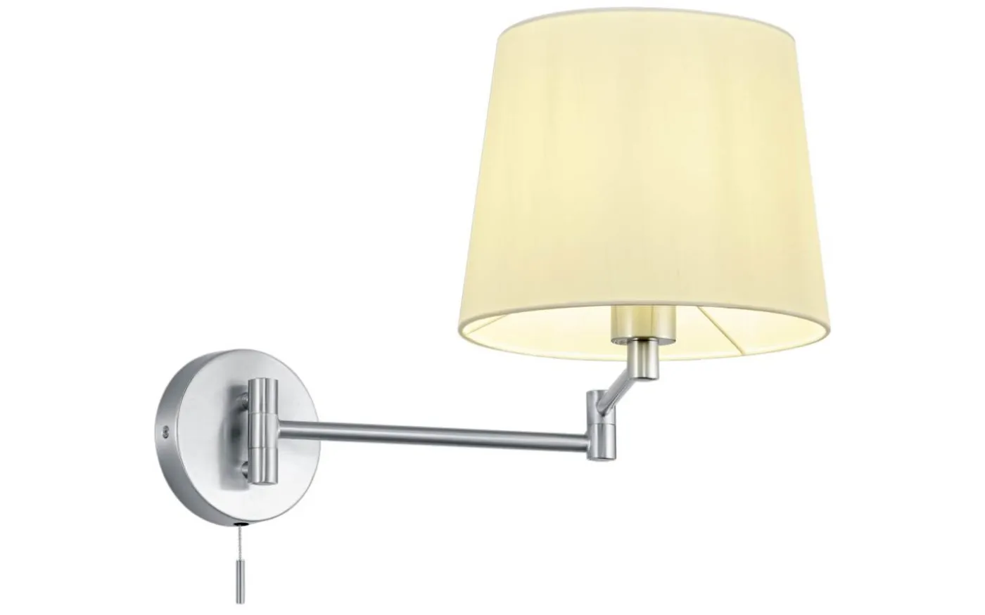 Lyon Vägglampa E27 borstat stål