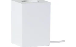 Lys Bordslampa E27 10cm Vit