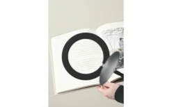 Magni Golvlampa med Förstoringsglas 3 Doptriers LED 3-Steg CCT 10,5W 3000-6300K Svart