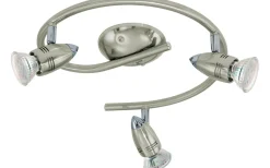 Magnum Takspotlight 26cm GU10 LED 3000K 3x2,8W Nickel