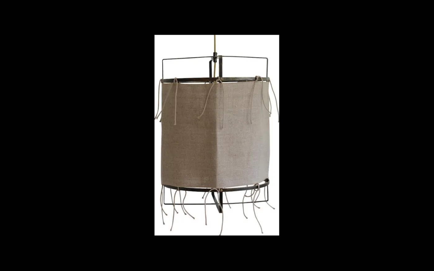 Malibu Taklampa 50cm Natur