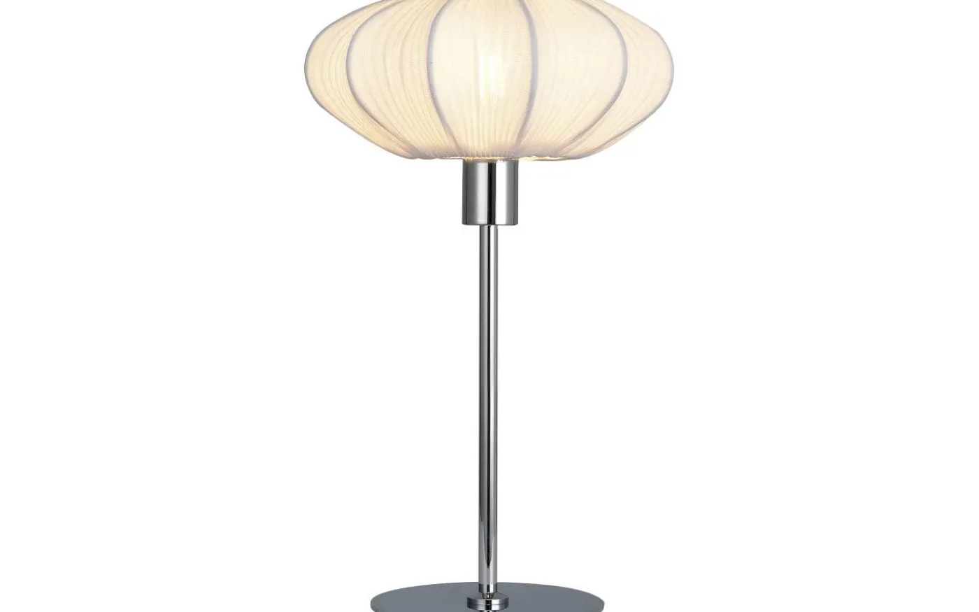 Mamsell Bordslampa 37cm Krom/Vit