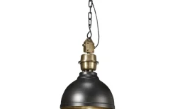 Manchester Taklampa 35cm Svart/Mässing