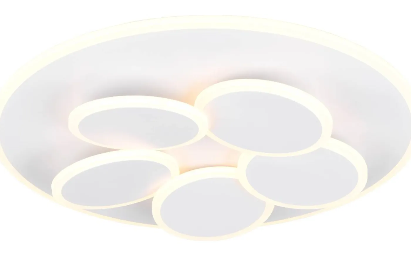 Mandala Plafond LED matt vit