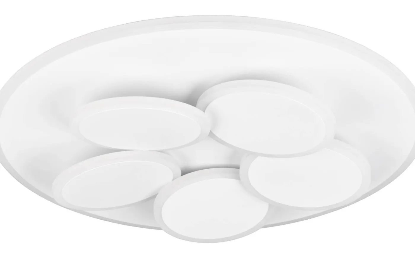 Mandala Plafond LED matt vit