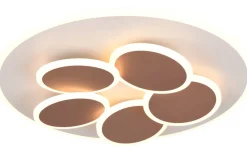 Mandala Plafond LED varmgrå/kaffebrun