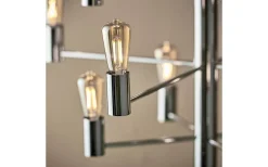 Manola Takkrona 60cm LED 12x2,5W Krom