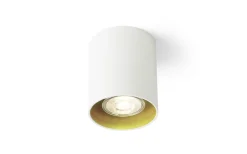 Mantova I Takspotlight Vit/Guld GU10