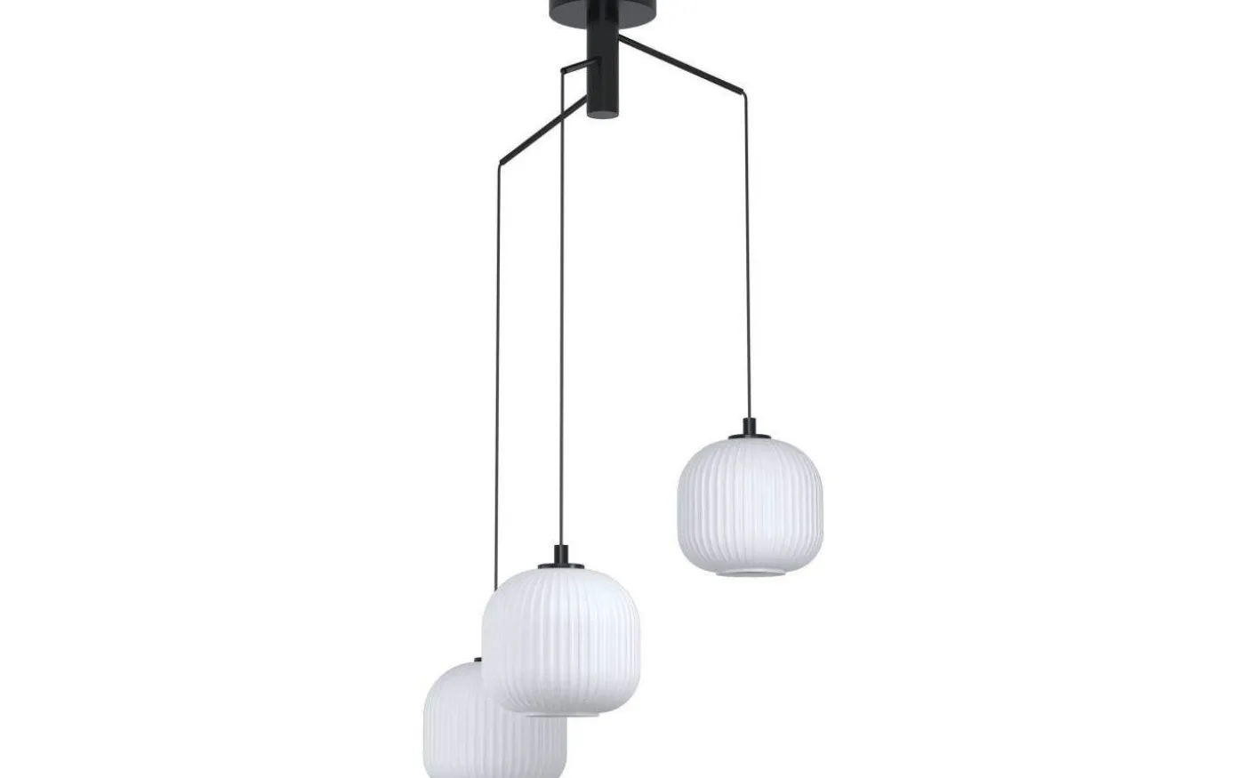 Mantunalle Rondell Taklampa 62cm 3L Vit