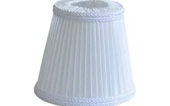 Margareta Plisserad Lampskärm Ø12cm Offwhite