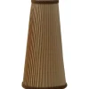 Margareta Plisserad Lampskärm Ø14cm Guld