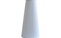Margareta Plisserad Lampskärm Ø14cm Offwhite