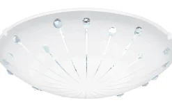 Margitta Plafond 31,5cm LED 3000K 11W Vit/Kristall