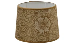 Marigold Velvet Lampskärm Ø35cm Ochre William Morris