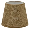 Marigold Velvet Lampskärm Ø17cm Ochre William Morris