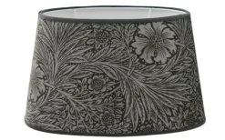 Marigold Velvet Oval Lampskärm 25cm Sage William Morris