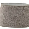 Marigold Velvet Oval Lampskärm 20cm Jute William Morris