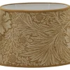 Marigold Velvet Oval Lampskärm 30cm Ochre William Morris