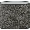 Marigold Velvet Oval Lampskärm 20cm Sage William Morris