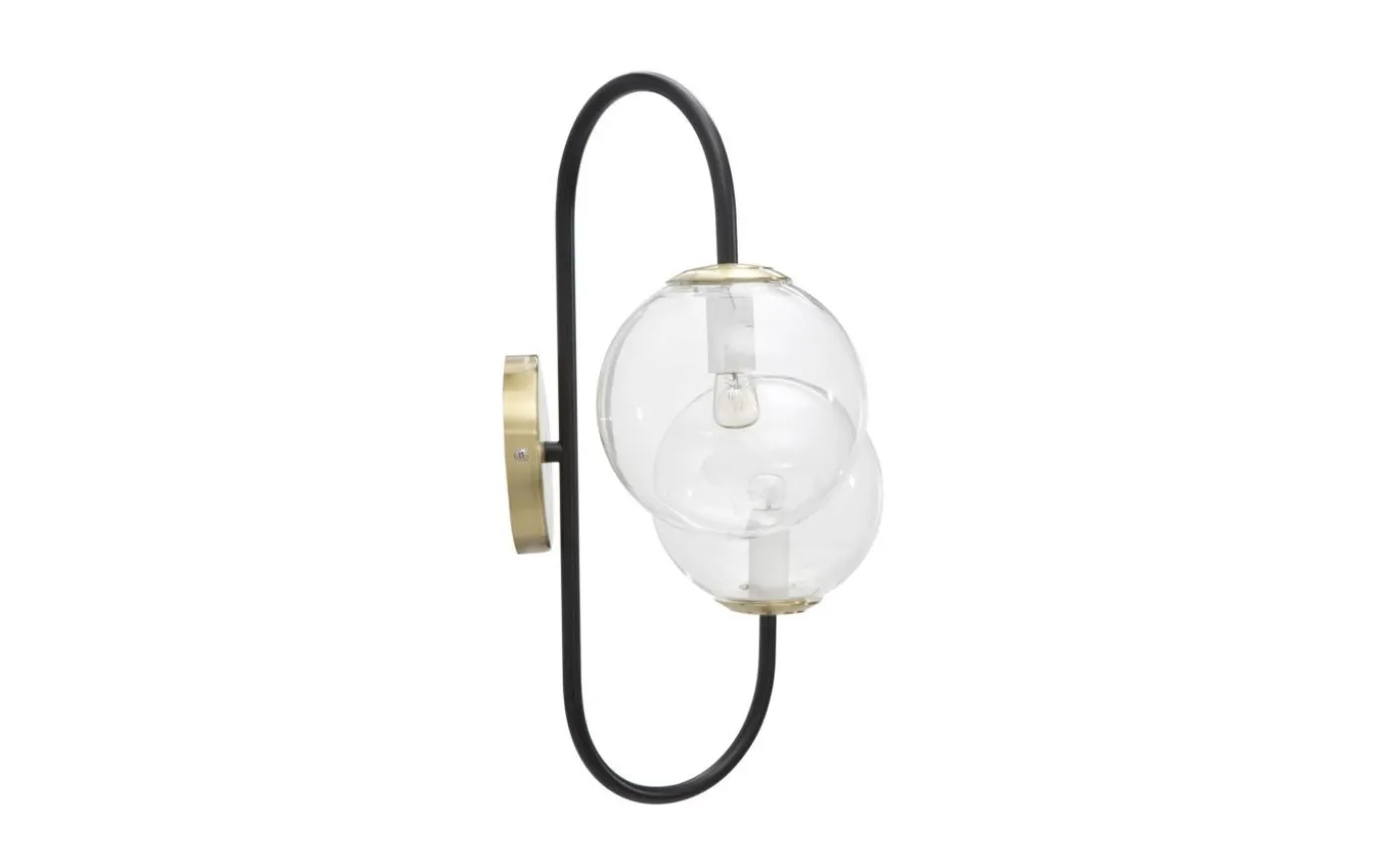 Mario Vägglampa 45cm Svart