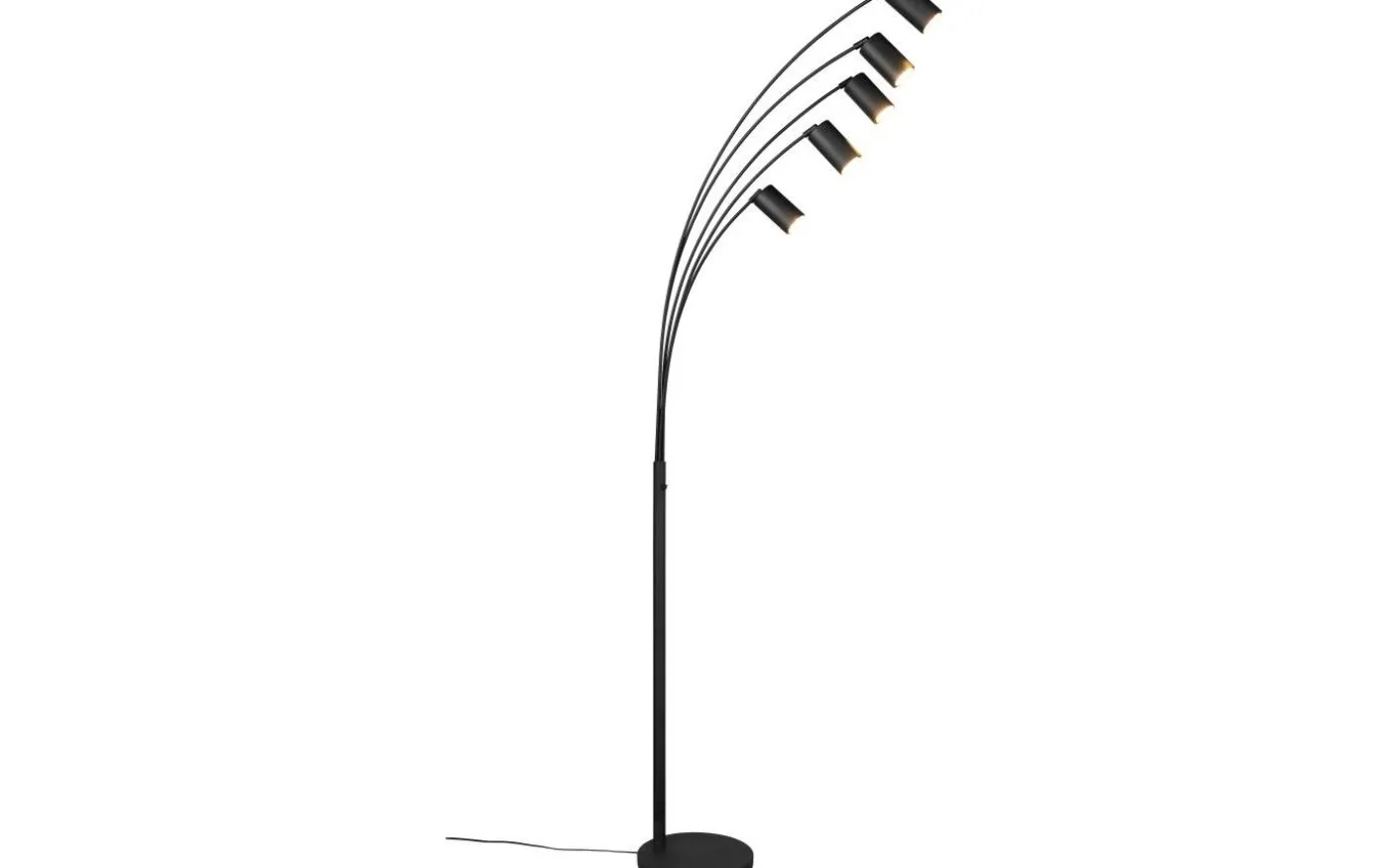 Marley Golvlampa 5-delad GU10 mattsvart