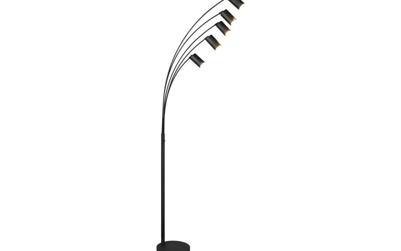 Marley Golvlampa 5-delad GU10 mattsvart