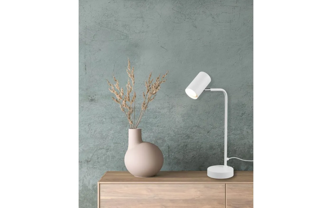 Marley Skrivbordslampa GU10 matt vit