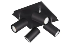 Marley Spotlight 4-delad GU10 mattsvart