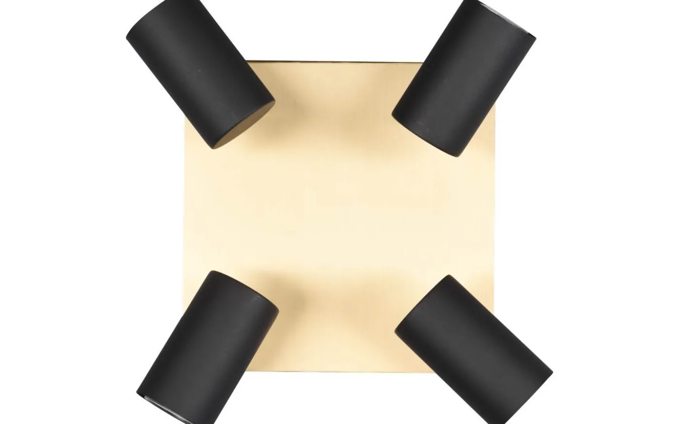 Marley Spotlight 4-delad GU10 svart/guld