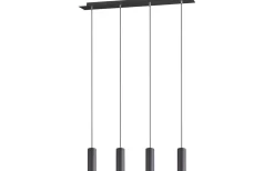 Marley Takpendel 4-delat 75cm GU10 mattsvart