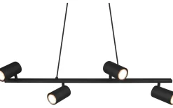 Marley Takpendel 4-delat 80cm GU10 mattsvart