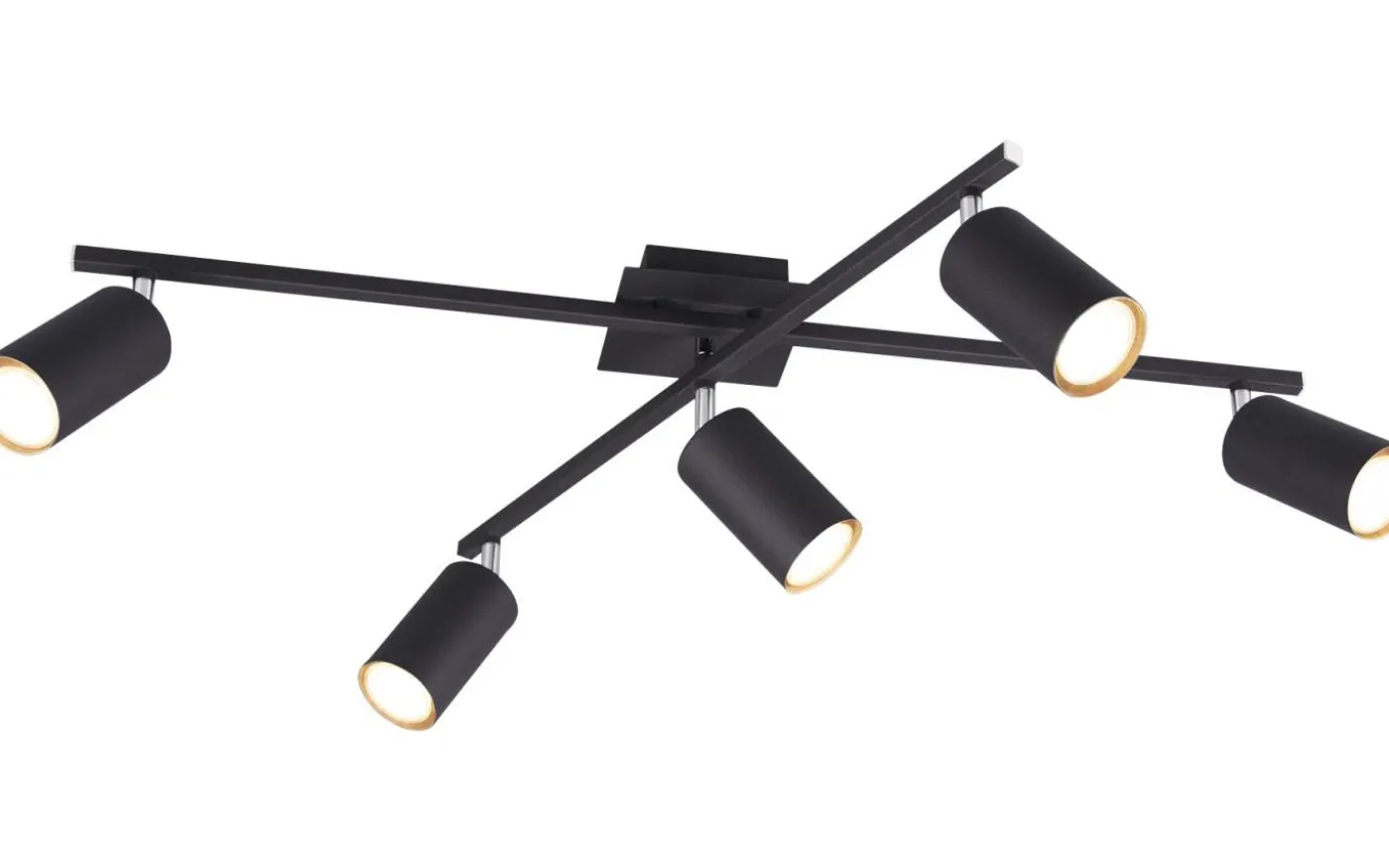 Marley Takspotlight 5-delad GU10 mattsvart