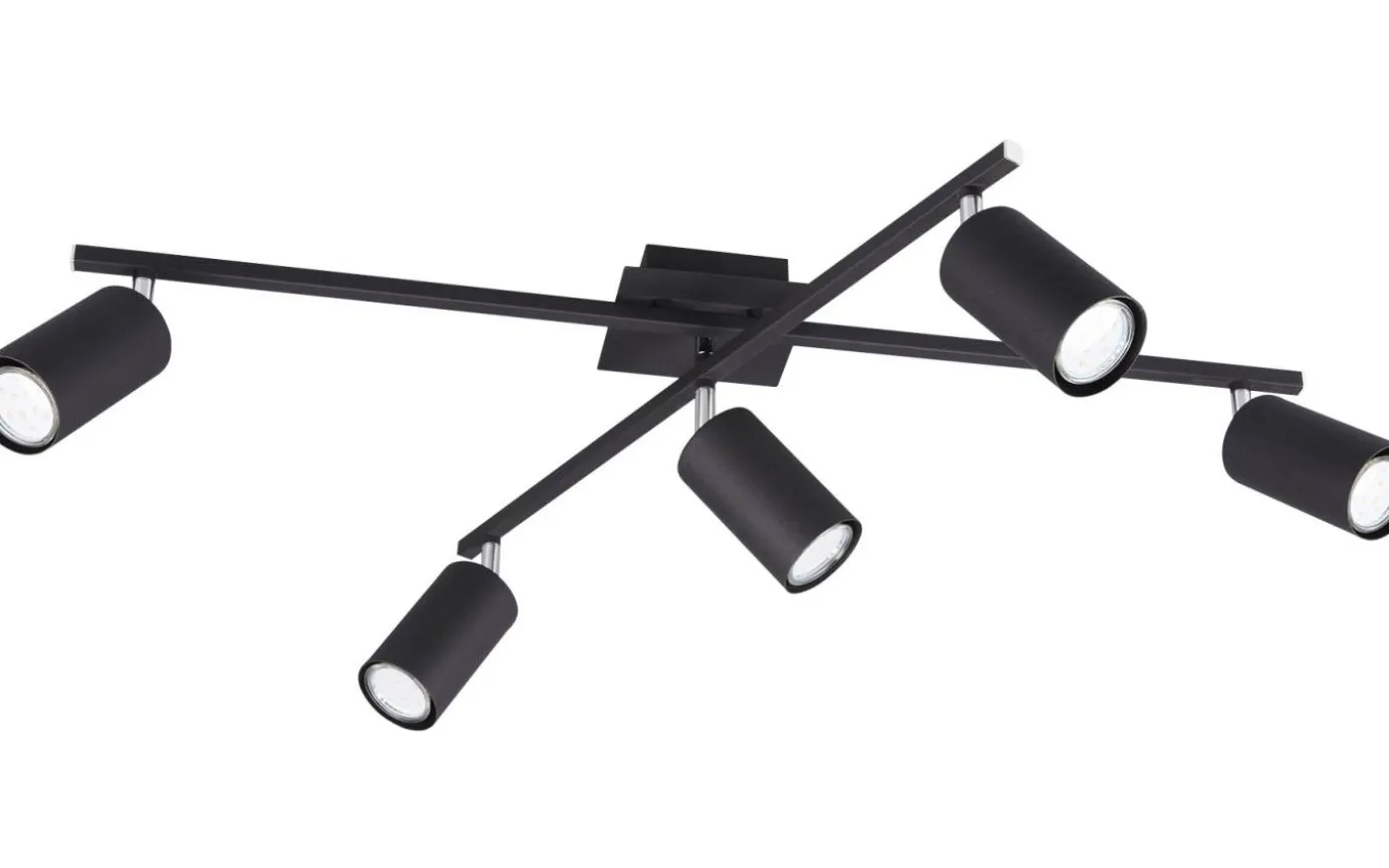 Marley Takspotlight 5-delad GU10 mattsvart