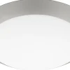 Mars Plafond 25cm Silver/Vit