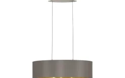 Maserlo Taklampa 78cm Cappuccino/Guld