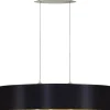 Maserlo Taklampa 100cm Svart/Guld